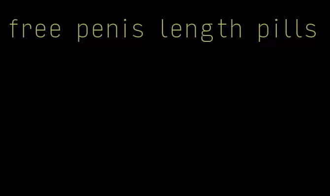 free penis length pills