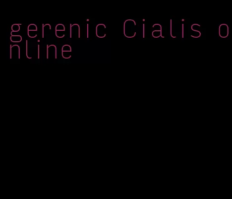 gerenic Cialis online