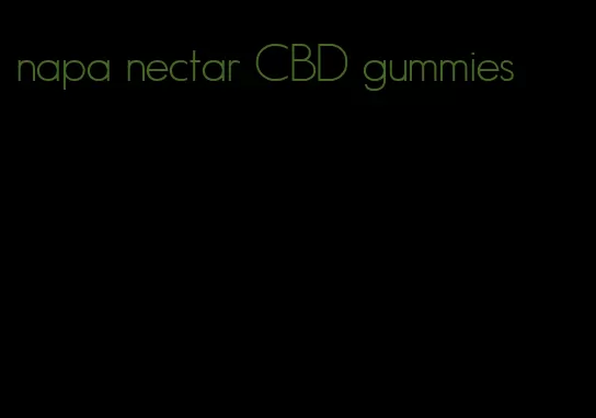 napa nectar CBD gummies