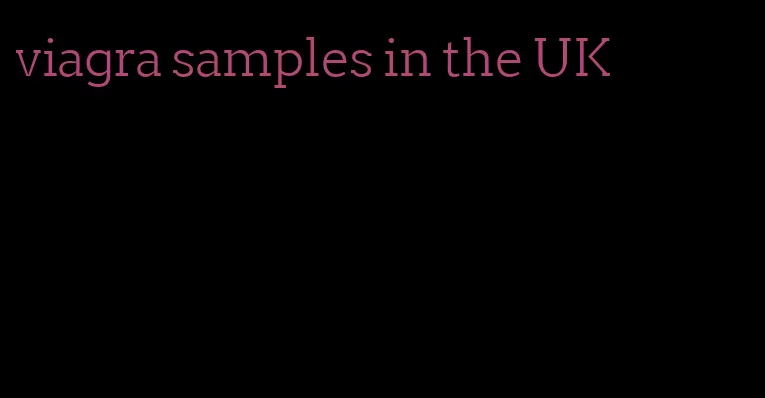 viagra samples in the UK