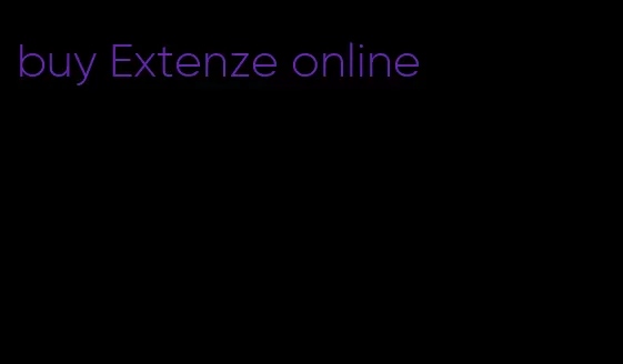 buy Extenze online